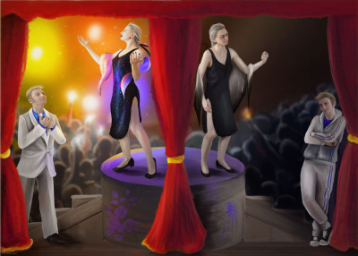 Суханова Ольга - По разные стороны сцены